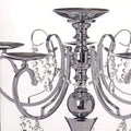 Silver Metal Candle Holder Candelabra M358727