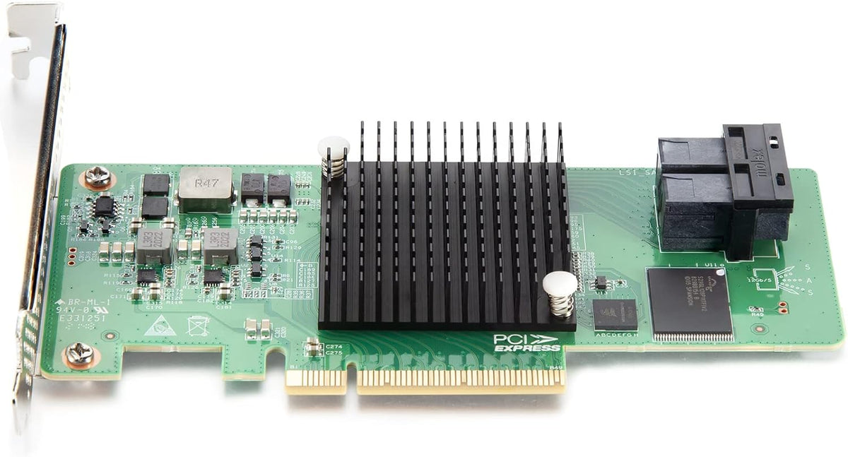 Internal PCI Express SAS/SATA HBA RAID Controller Card, 8-Port 6Gb/s I2768