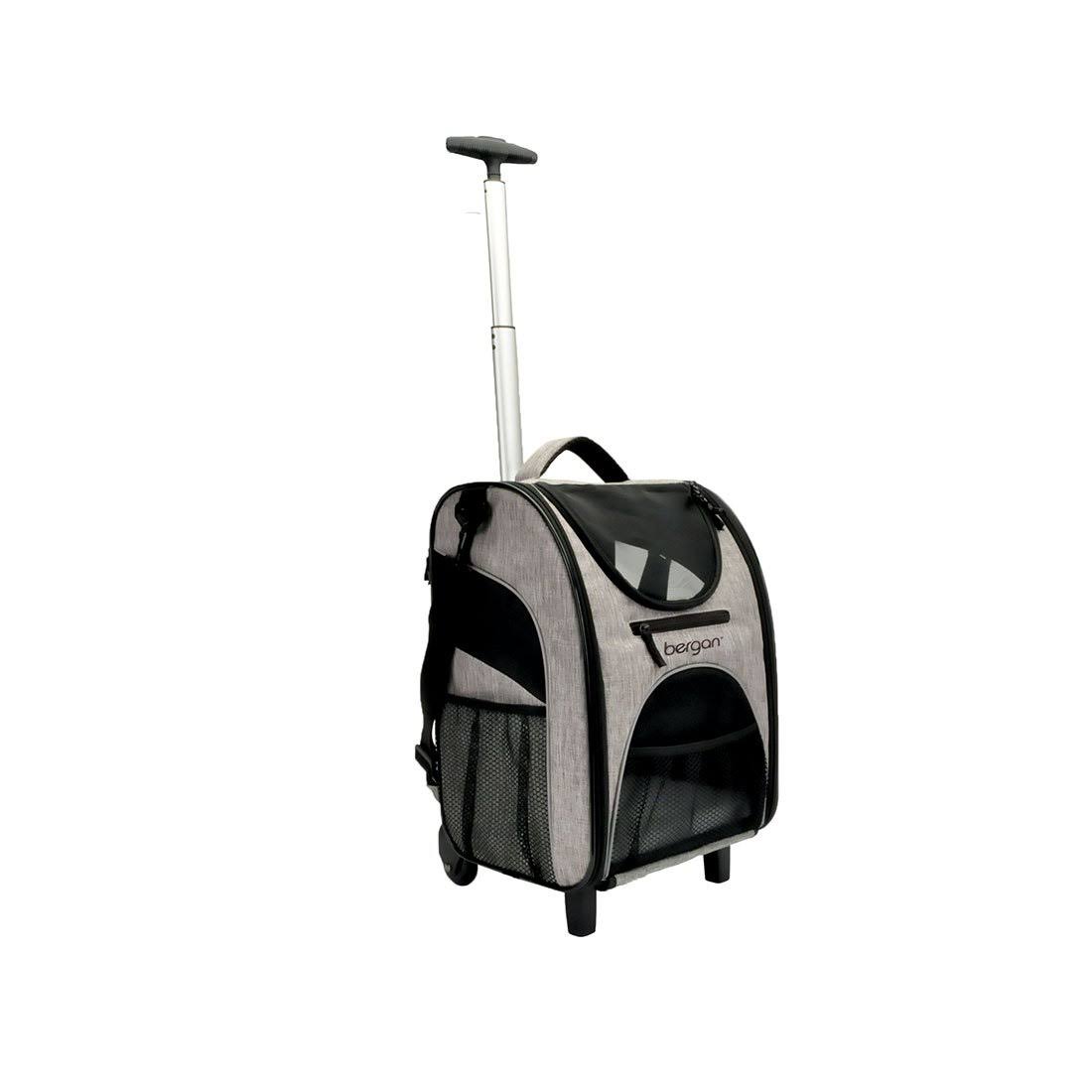 Rolling Pet Carrier Grey Y223