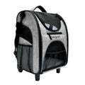 Rolling Pet Carrier Grey Y223