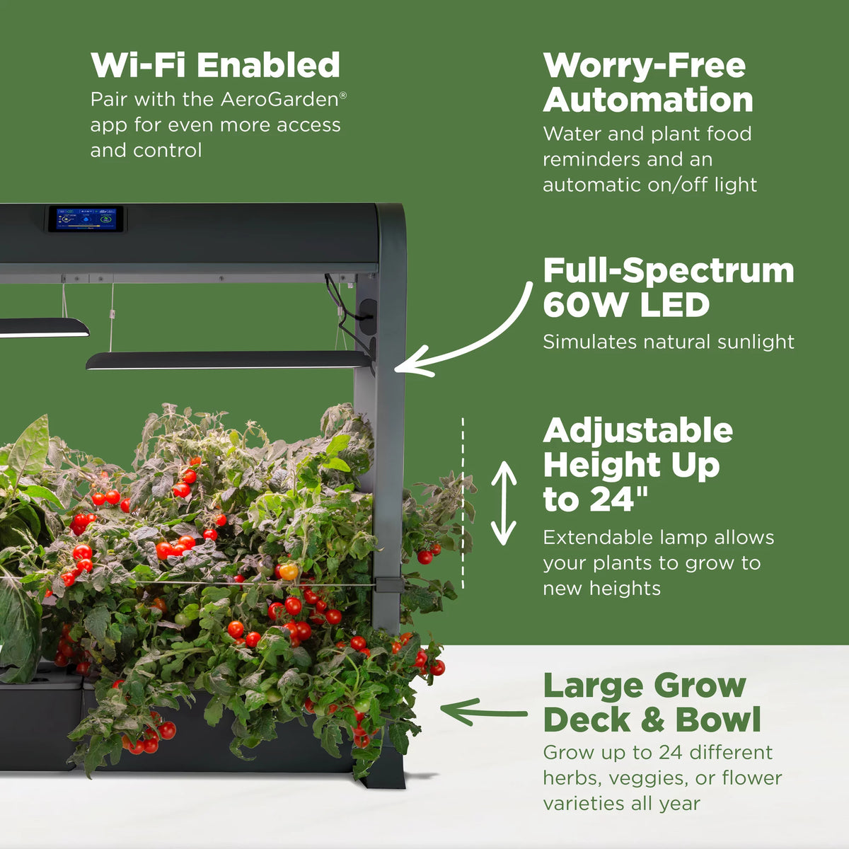 Black Farm 24Plus with Salad Bar Seed Pod Kit S5578