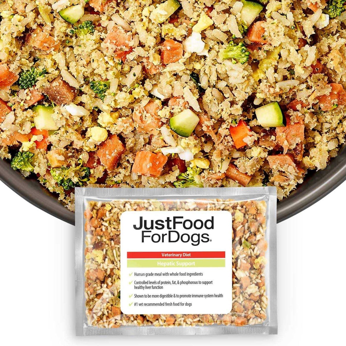 Frozen Fresh Dog Food for Liver Health O972013