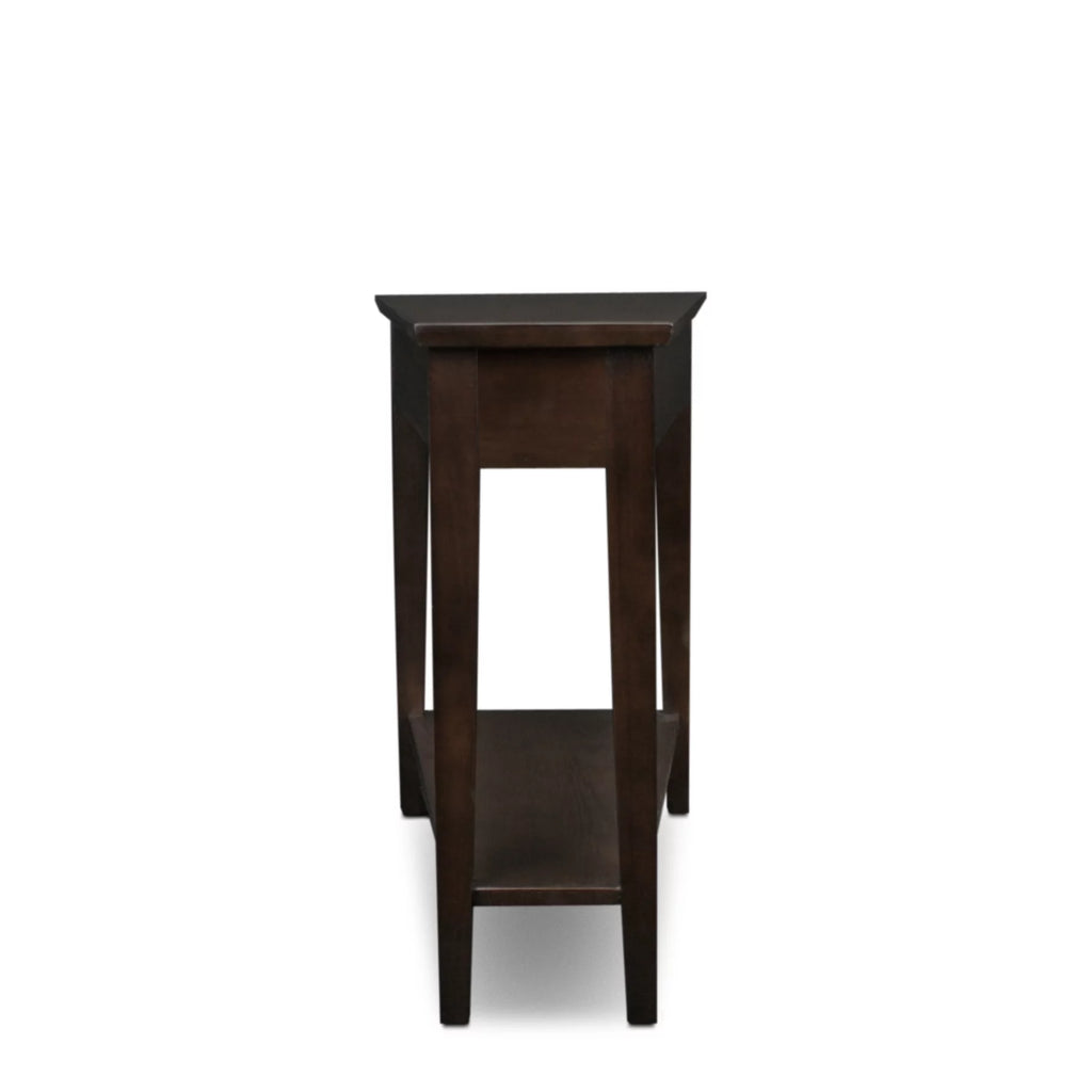 Compact Recliner Wedge Table in Chocolate Oak V45289