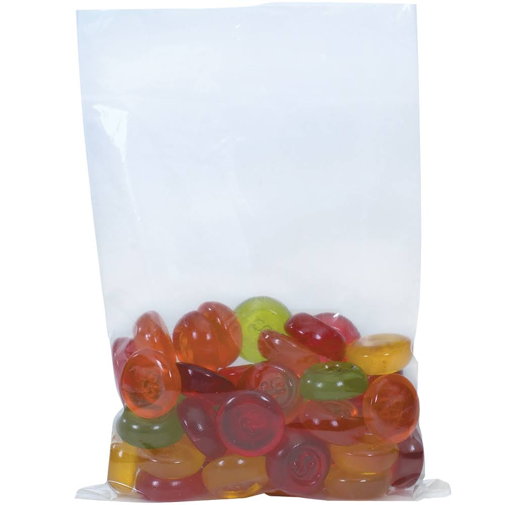 1.5 Mil Clear Poly Bags 9x22 1000/Case B440