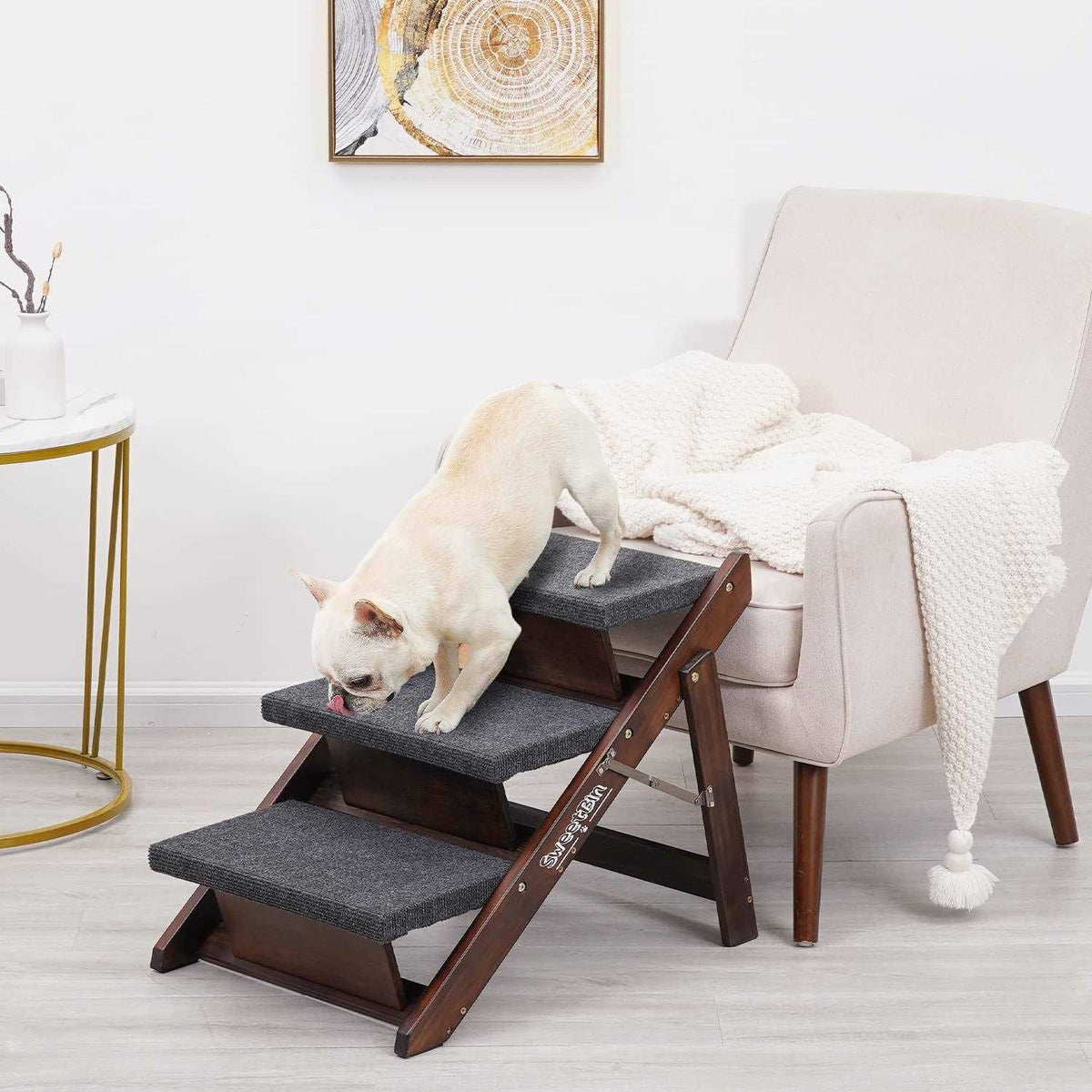 Wooden Pet Stairs E492