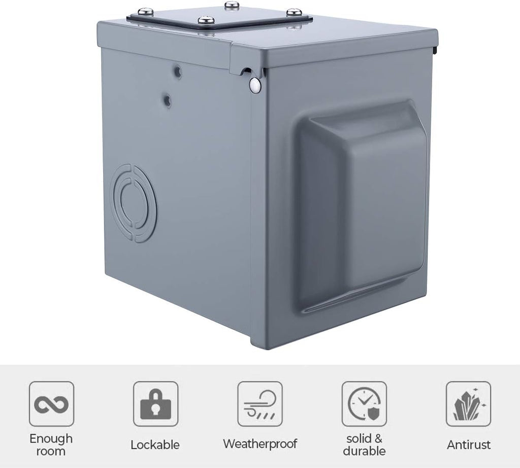 50 Amp 125/250 Volt RV Power Outlet Box K73135