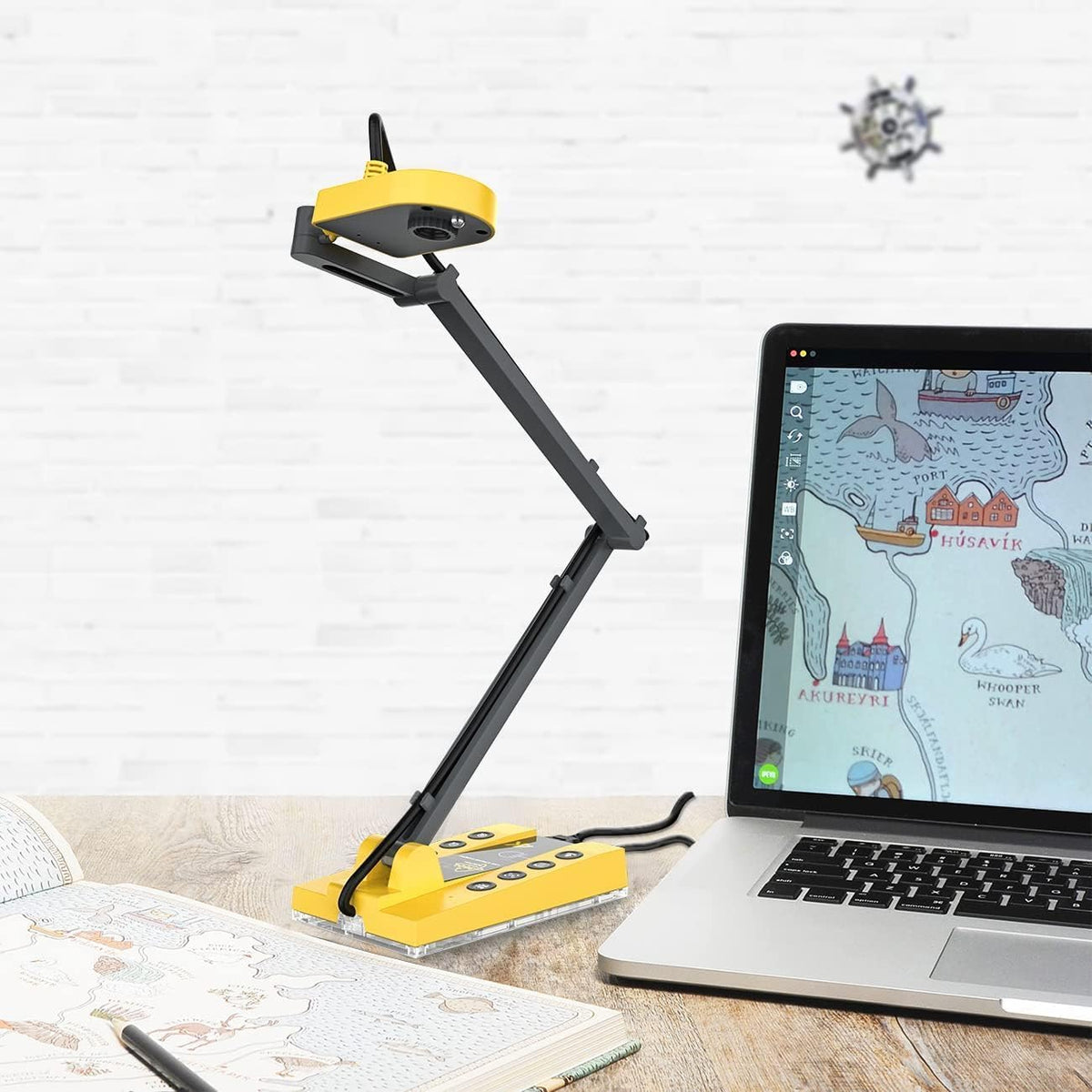 HDMI/USB Dual Mode Document Camera 15MP with LED Light V556144