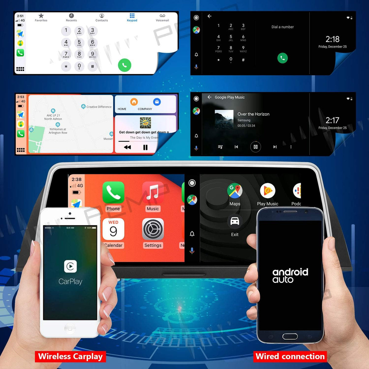 Android 10 10.25 inch IPS Touch Screen Monitor E8213
