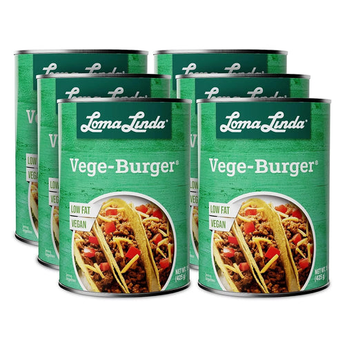 12 pack 15 oz Vegan Vege Burger U693268
