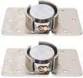2pcs Garage Shed Door Lock Shackle Padlock with Keys G326224