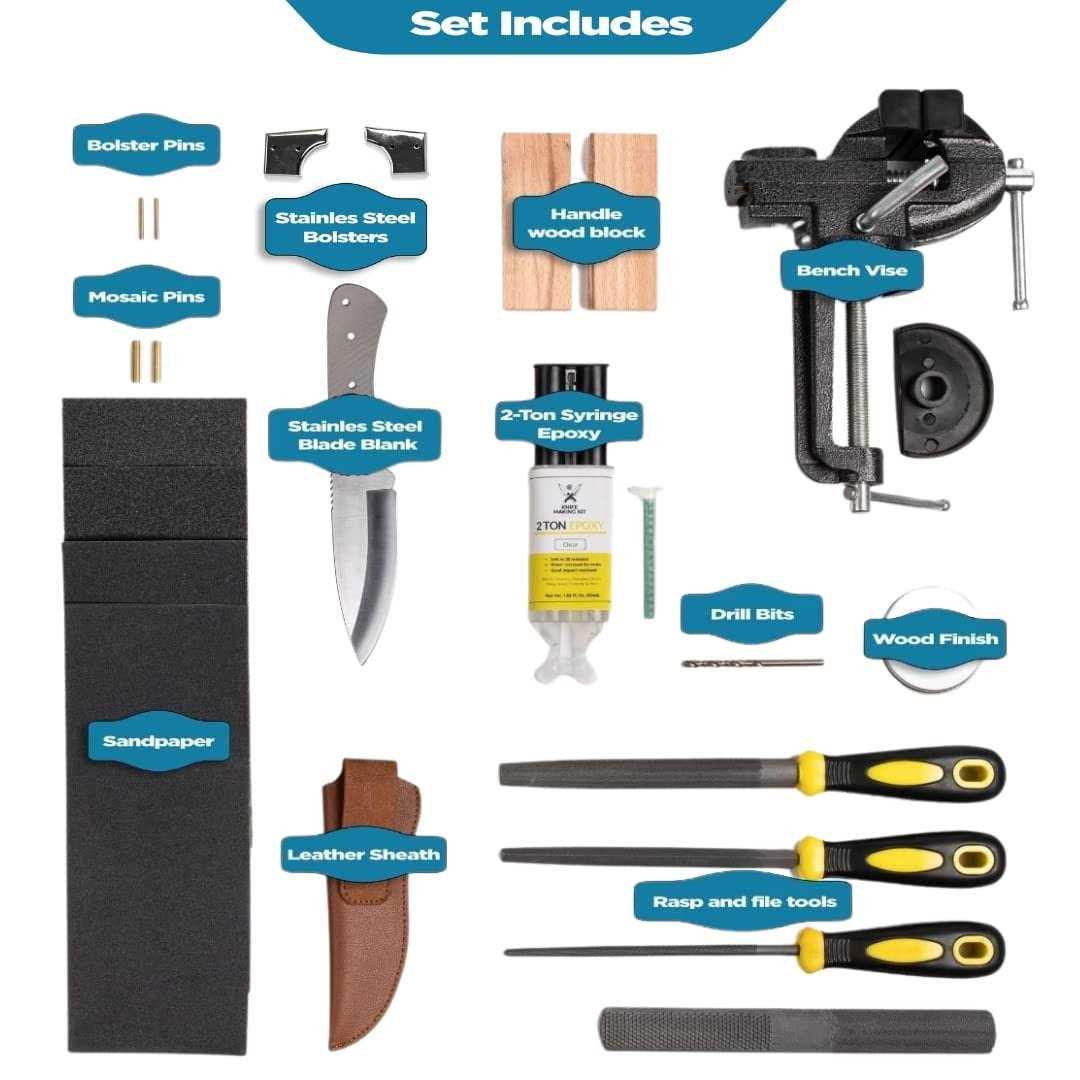 Knife Making Kit Complete Tools H97666