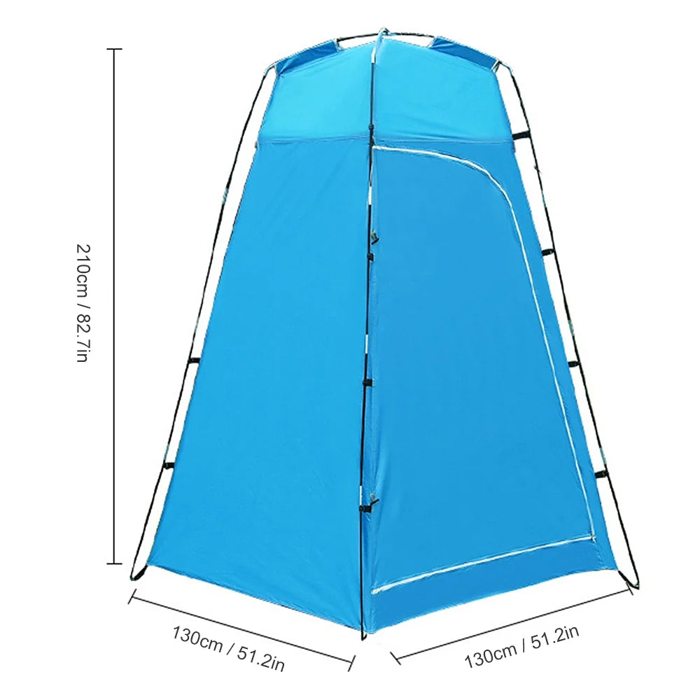 Portable Outdoor Shower Toilet Changing Room Tent with Removable Bottom L6159
