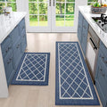 Red Kitchen Runner Polypropylene Mat with TPR Backing 24x35inch H25665