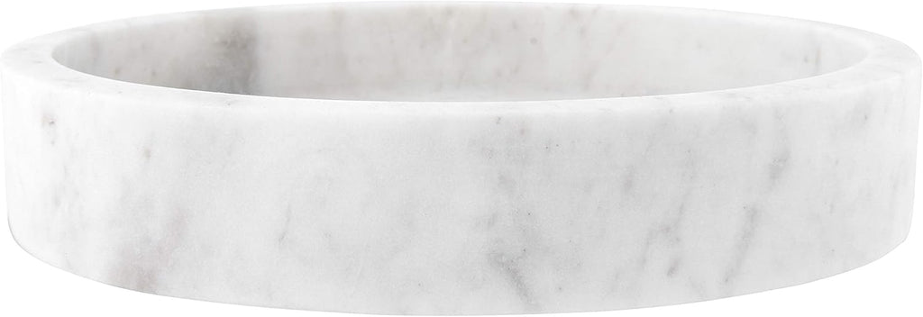 8 Round Carved Marble Tray J265793