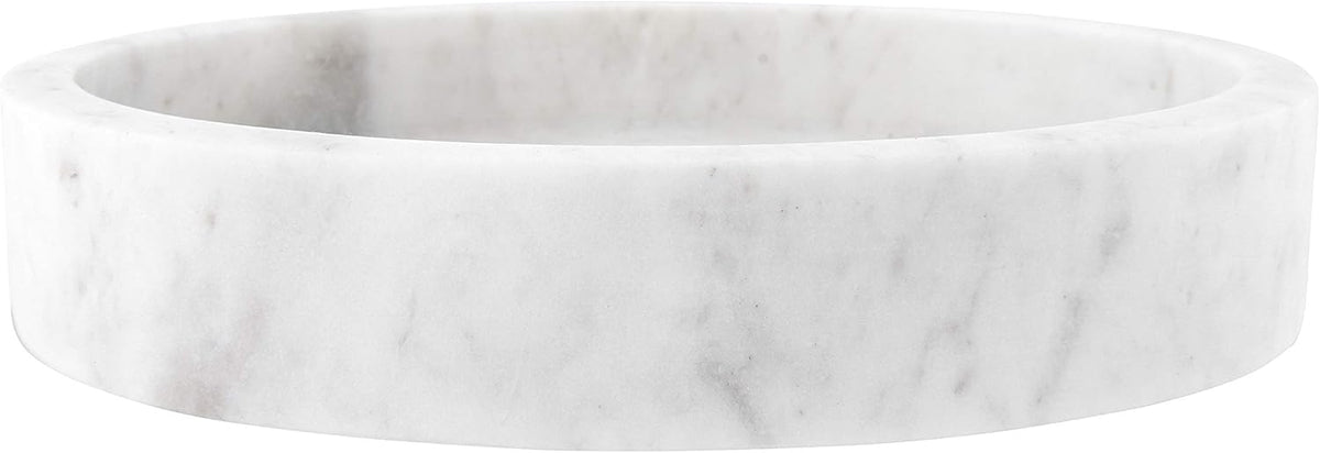8 Round Carved Marble Tray J265793