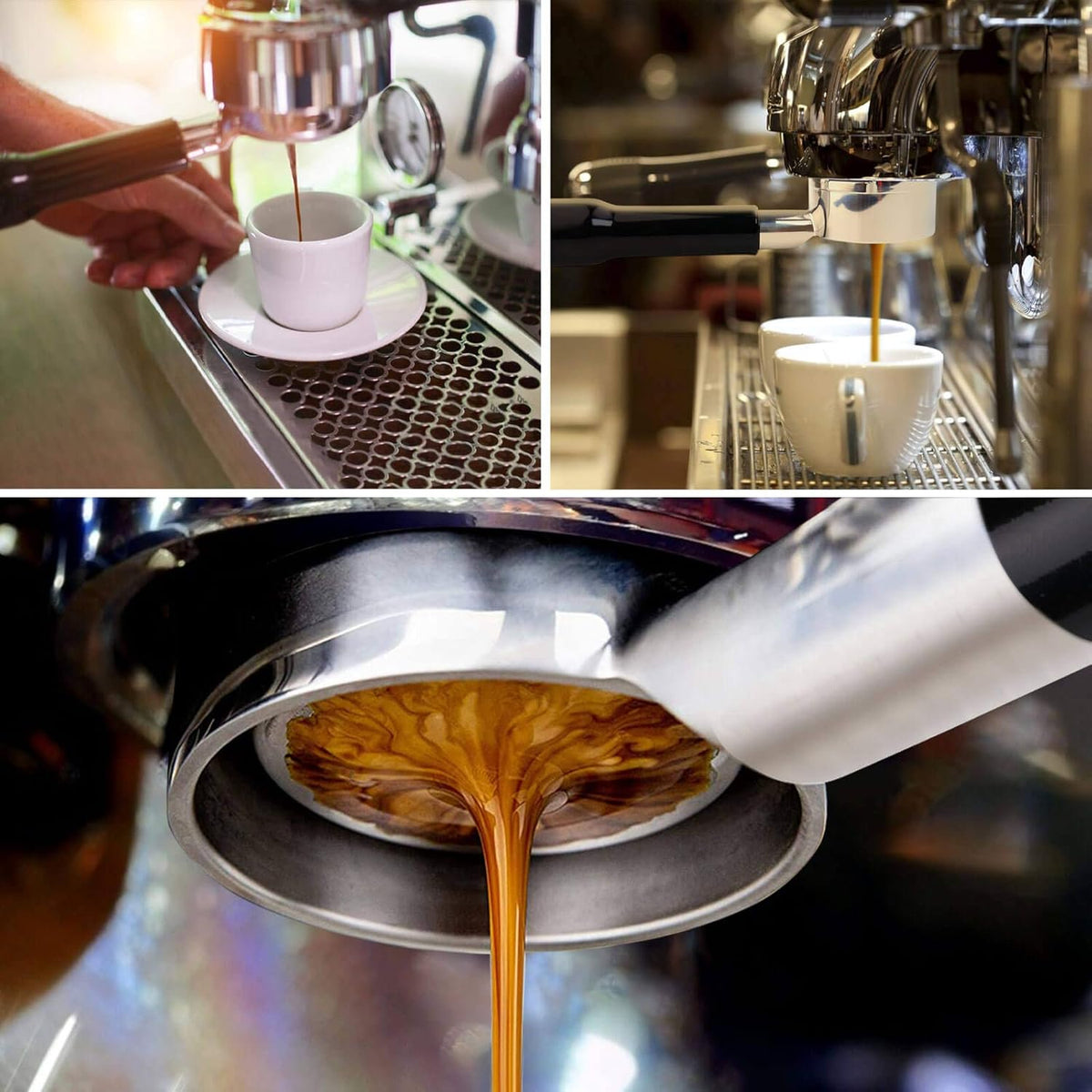 54mm Bottomless Portafilter with ABS Handle-Black E5793