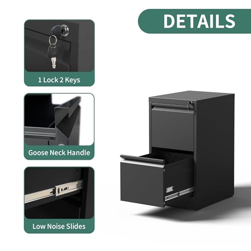 3 Drawer Vertical Metal File Cabinet with Lock Z231718