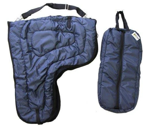 Turquoise Polka Dots 420D Padded Saddle Carrier Bag A55081