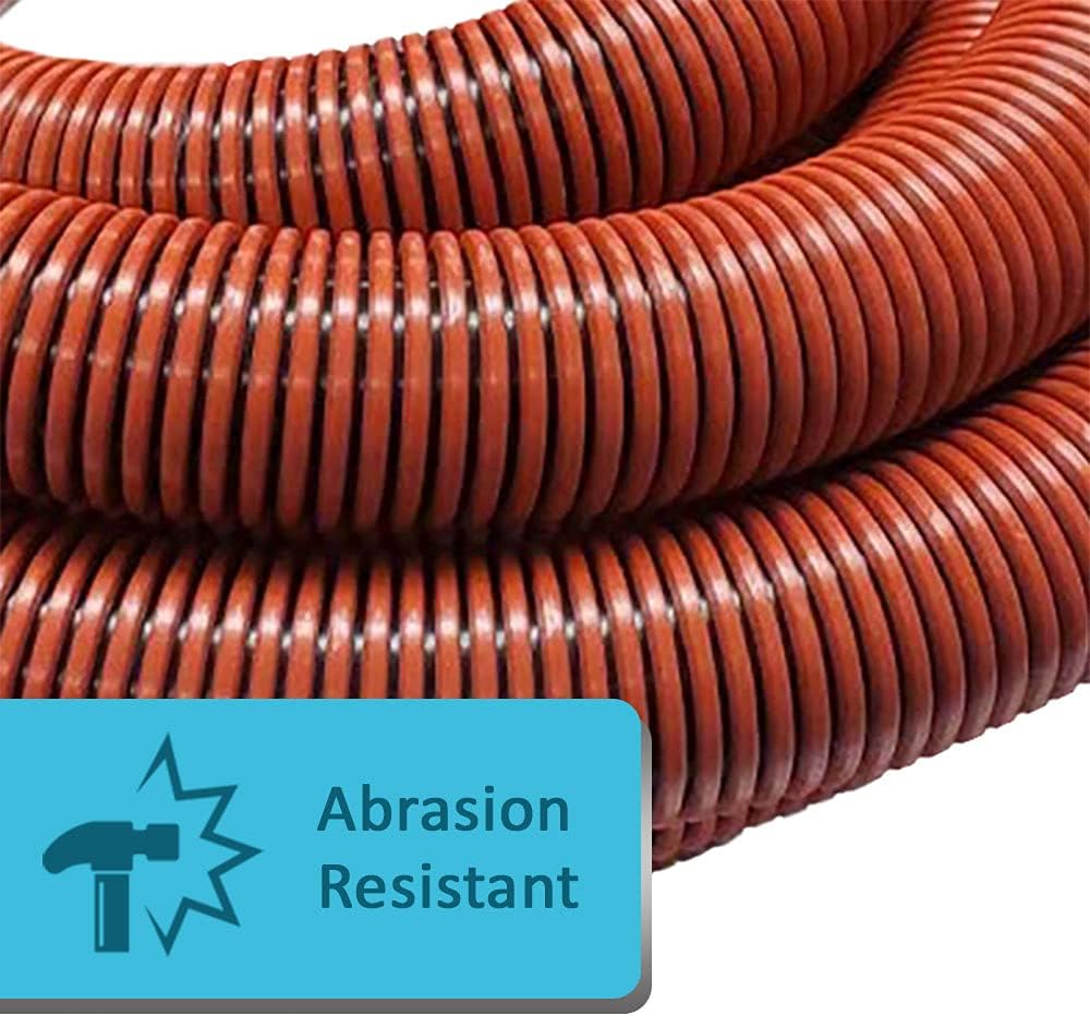 1.5 Inch x 50 Feet Vacuum Hose for In-Ground Swimming Pools E90733