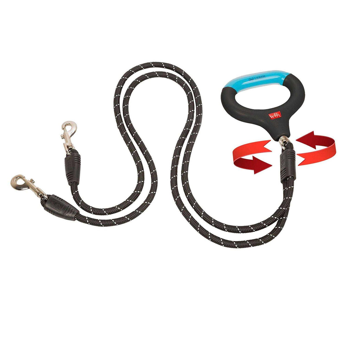 Dual Doggie Gel Rope Leash O35097