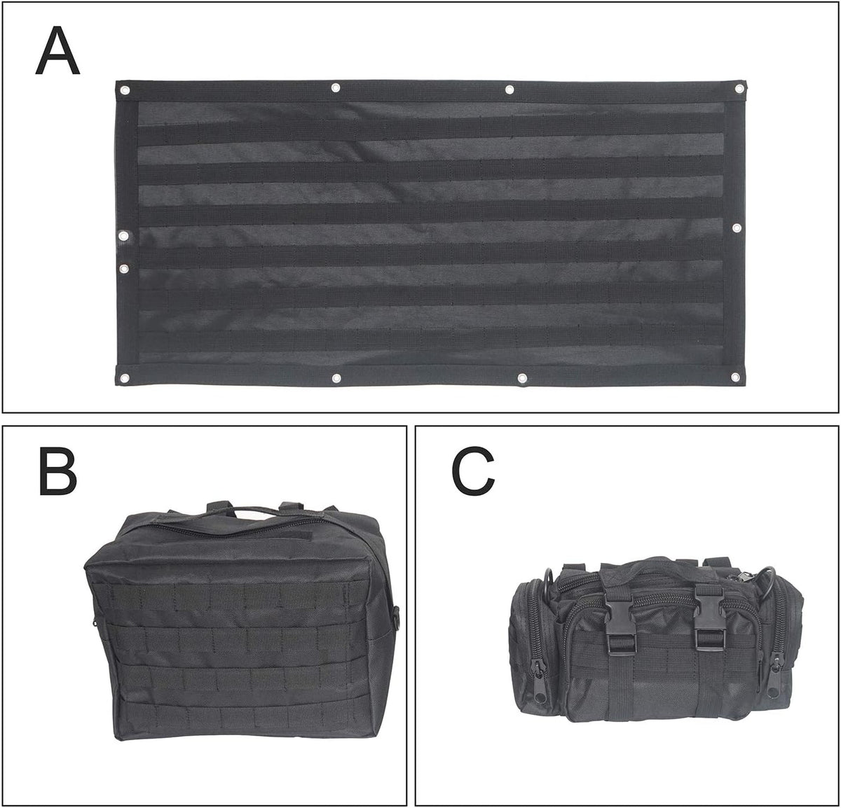 Tailgate Storage Bags Cargo Organizer Kit P8092