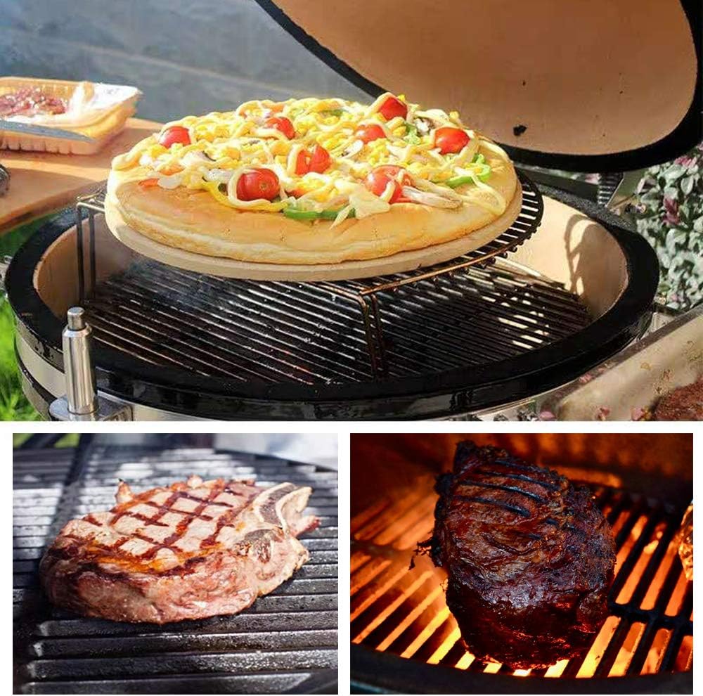 18 3/16 Cast Iron Cooking Grid Grates Pack of 2 F6872