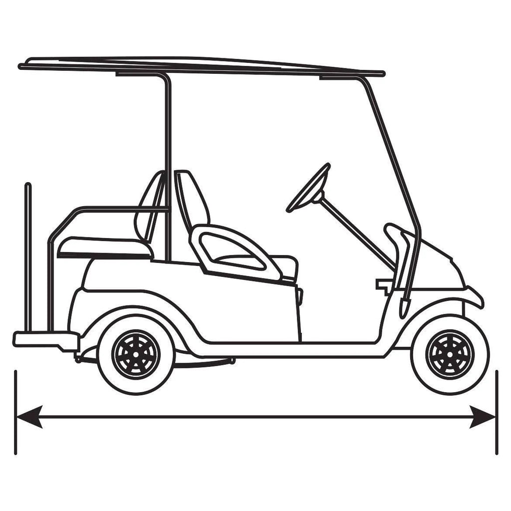 Beige Golf Cart Cover S796326