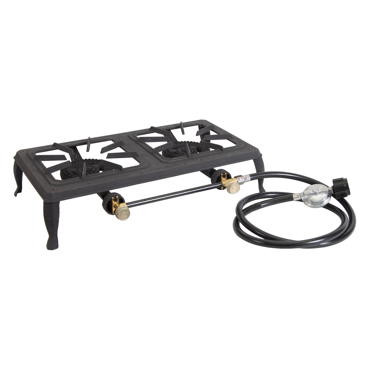 Double Burner Cast Iron Stove P5366