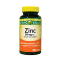 Zinc 50 mg Caplets 200 Count I762