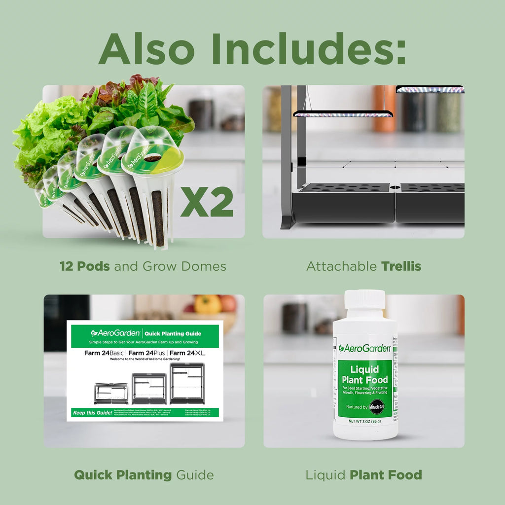 Black Farm 24Plus with Salad Bar Seed Pod Kit S5578