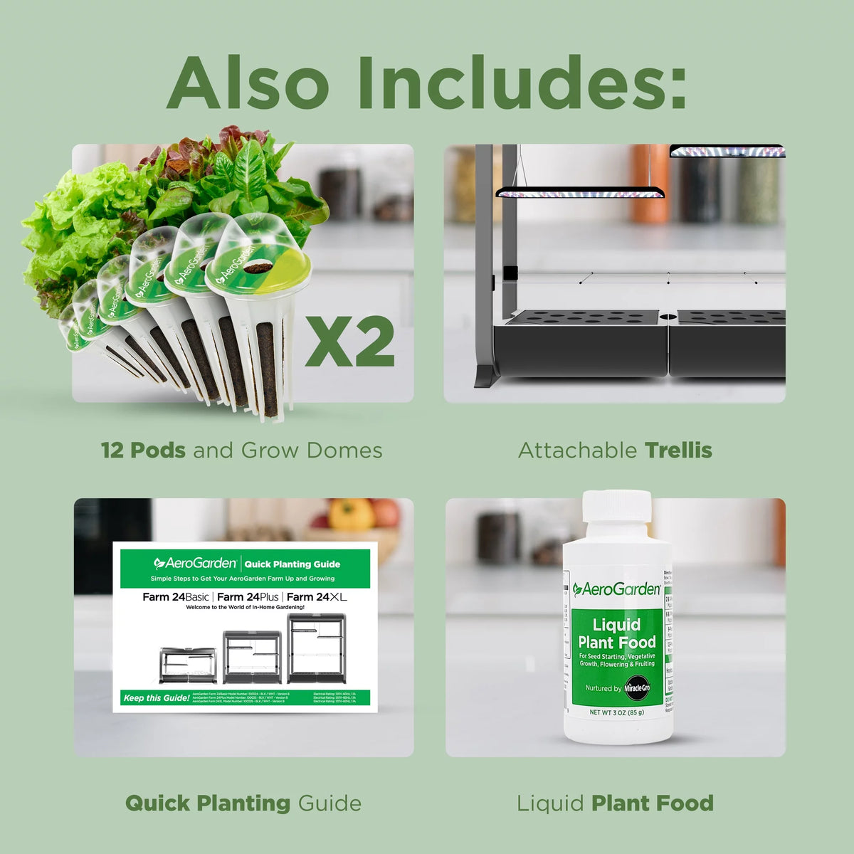 Black Farm 24Plus with Salad Bar Seed Pod Kit S5578
