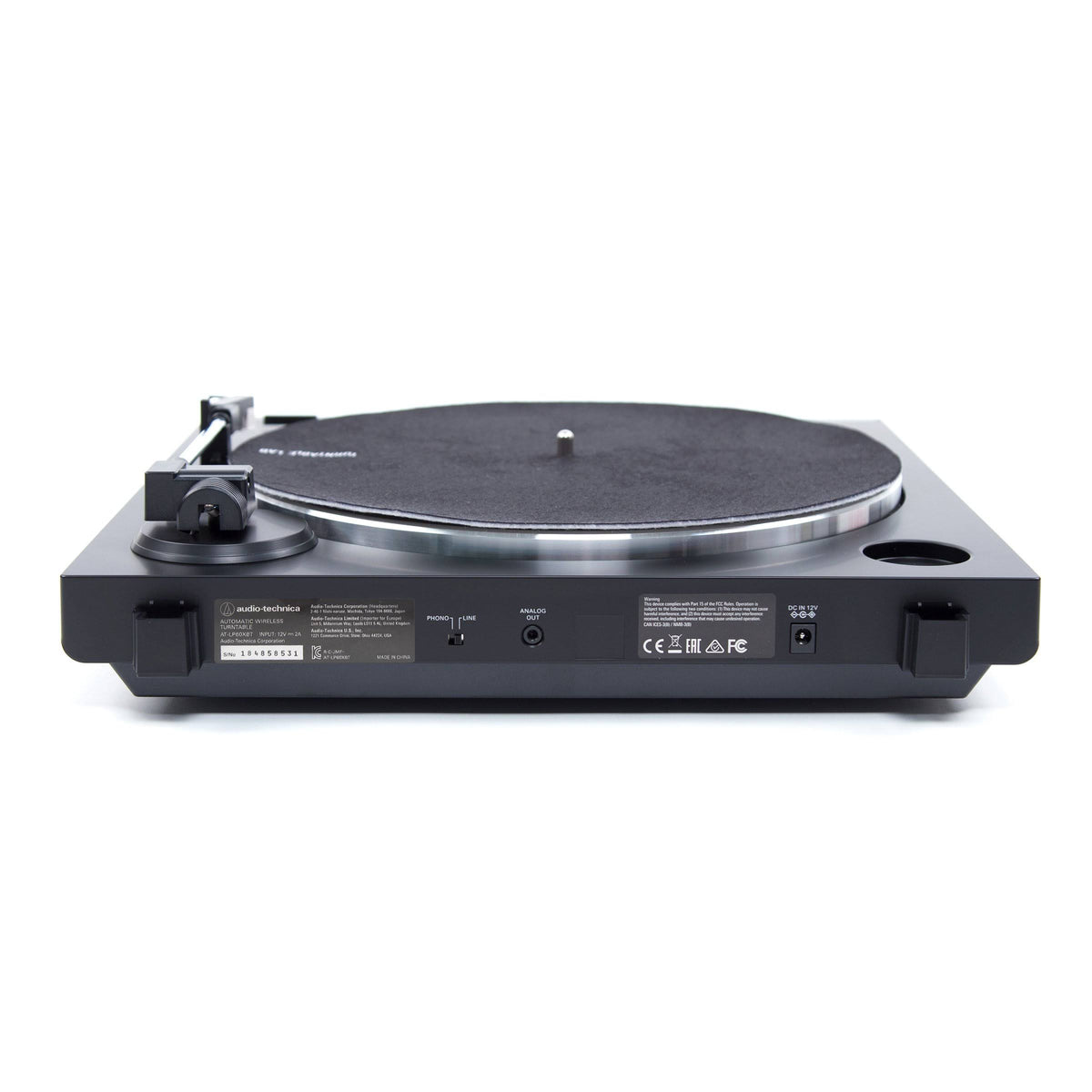 Black Bluetooth Turntable A302343