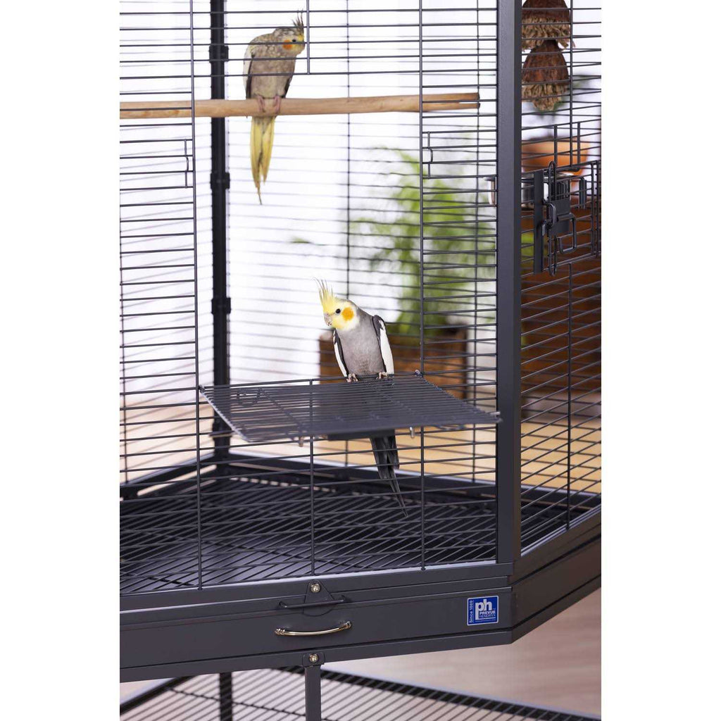 Prevue Cage Corner with Playtop L42301