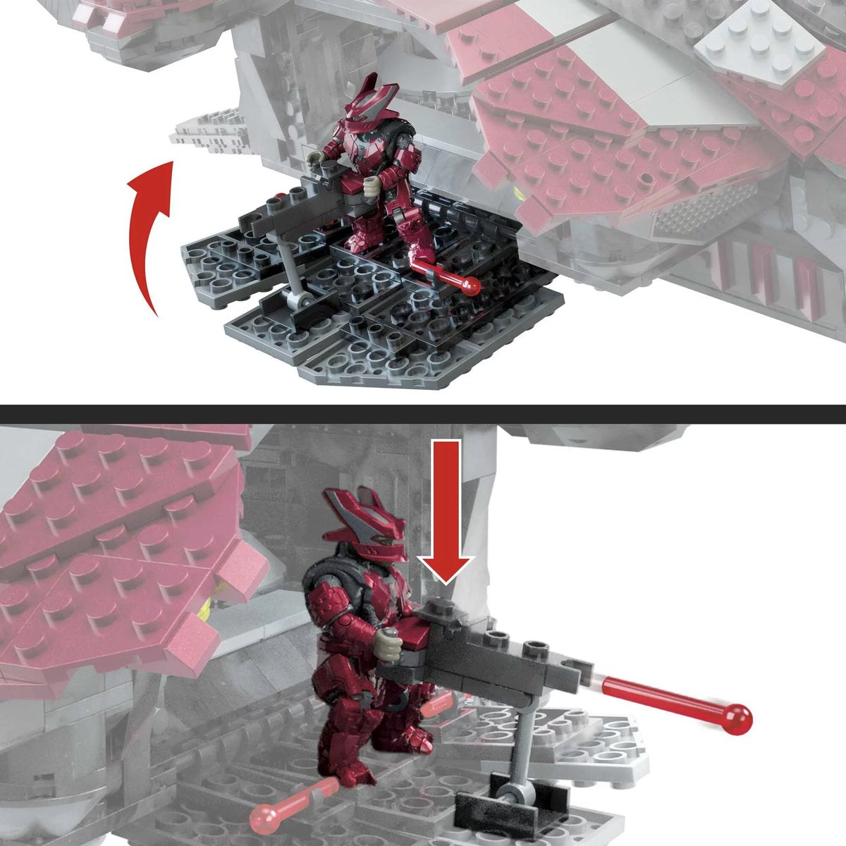Halo Infinite Building Kit with 4 Figures (1214 Pieces) W298