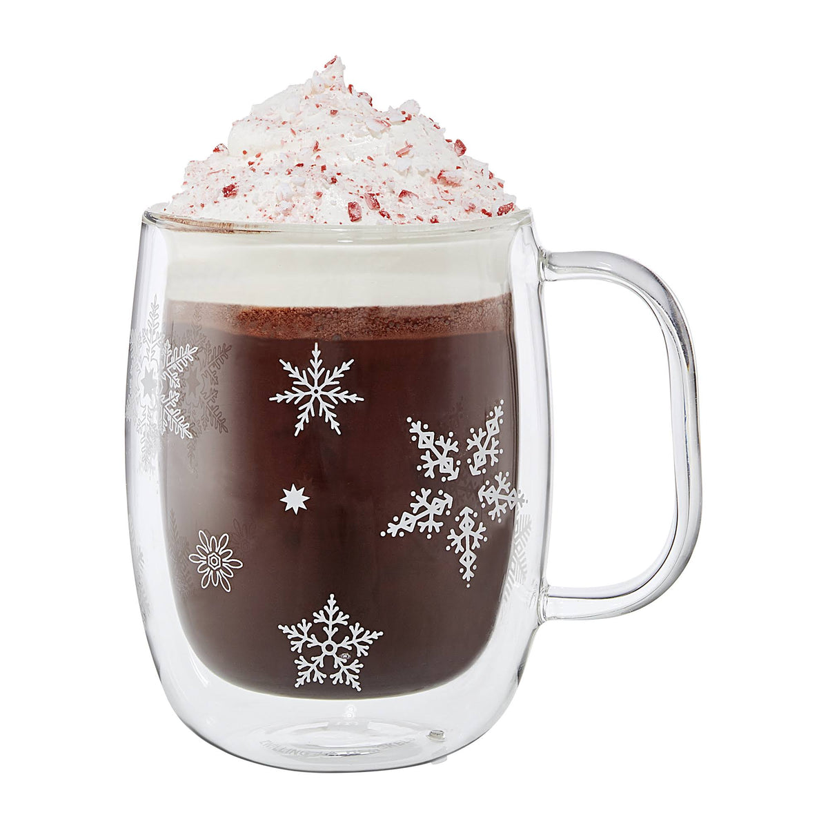 Double Wall Glass Coffee Mug Set B828612