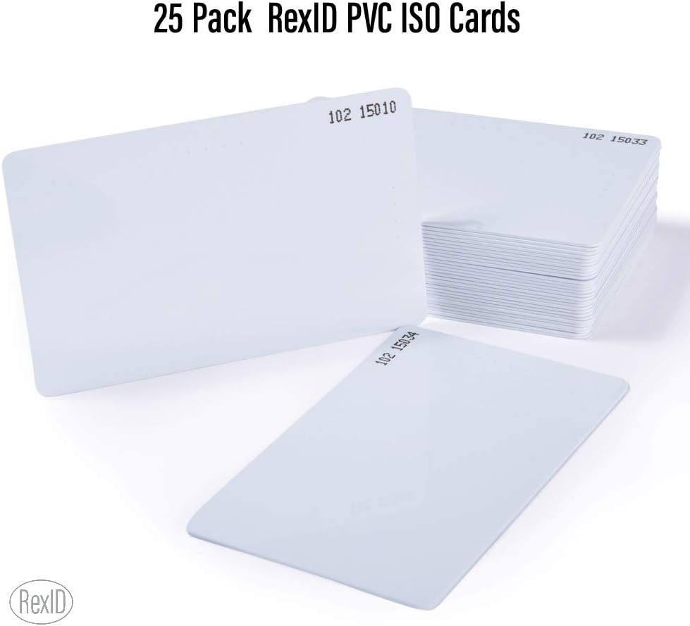 PVC ISO Proximity Card 25 Pack U652124