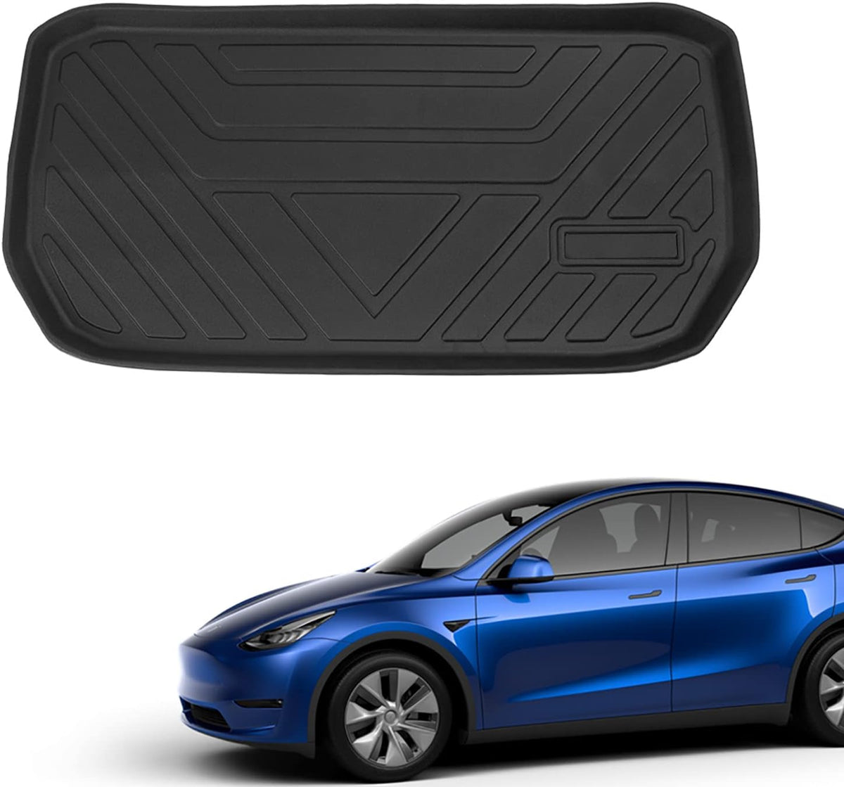 Tesla Model Y All Weather Trunk Mats Cargo Liners Set of 3 H34580