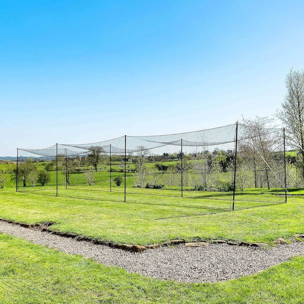 Baseball Batting Cage with Steel Poles W752386
