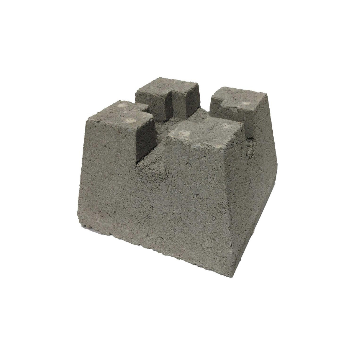 11-in W x 7-in H x 11-in L Deck Concrete Block N489329