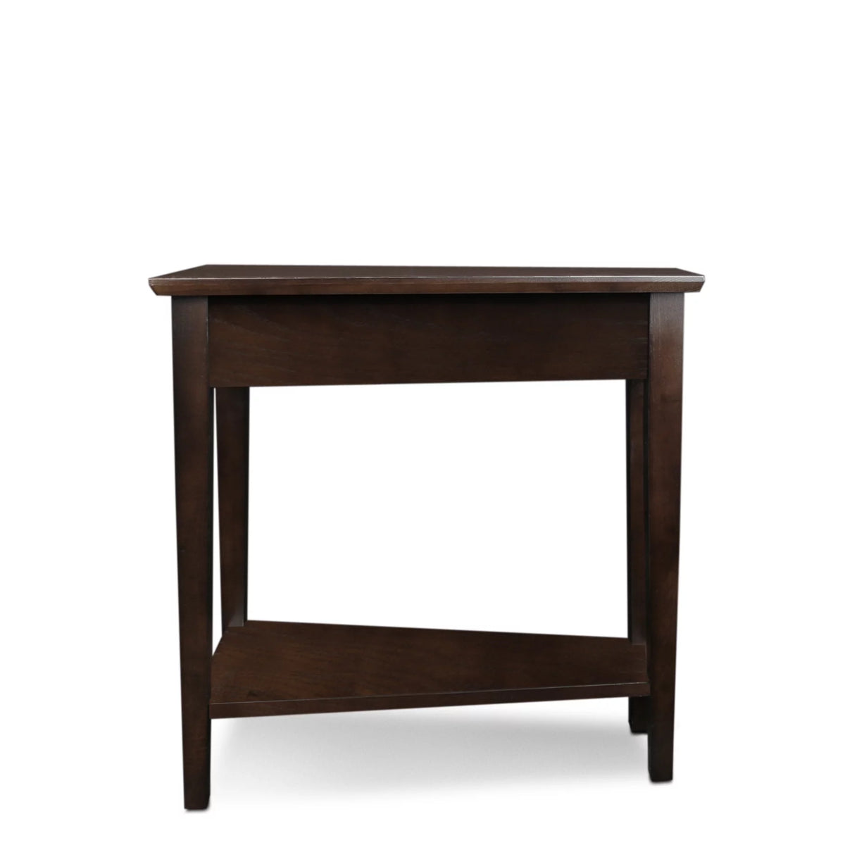 Compact Recliner Wedge Table in Chocolate Oak V45289