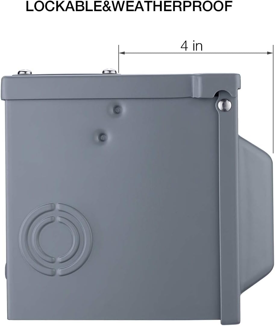 50 Amp 125/250 Volt RV Power Outlet Box K73135