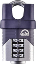 Heavy Duty Long Shackle 4 Wheel Steel Padlock H1855