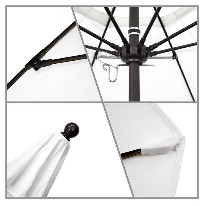 7.5 Silver Aluminum Market Umbrella I36314