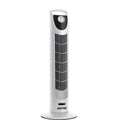 White 30in Oscillating Tower Fan Z5032
