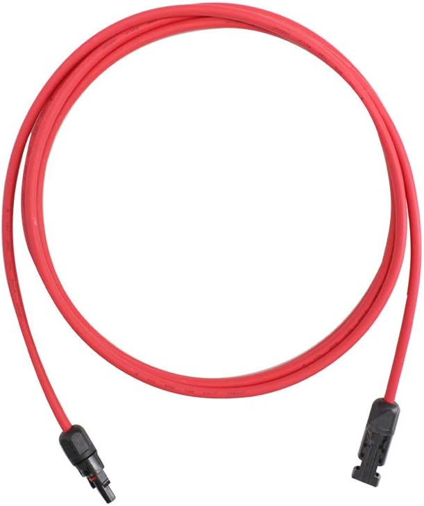 20 Feet 10AWG Solar Extension Cable with Female and Male Connector O796174