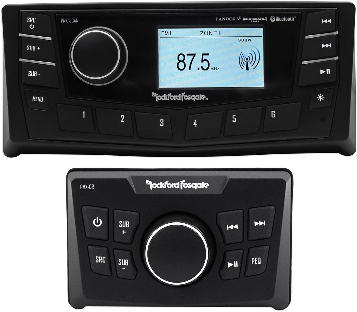 Marine Bluetooth Receiver with Wired Remote O84305