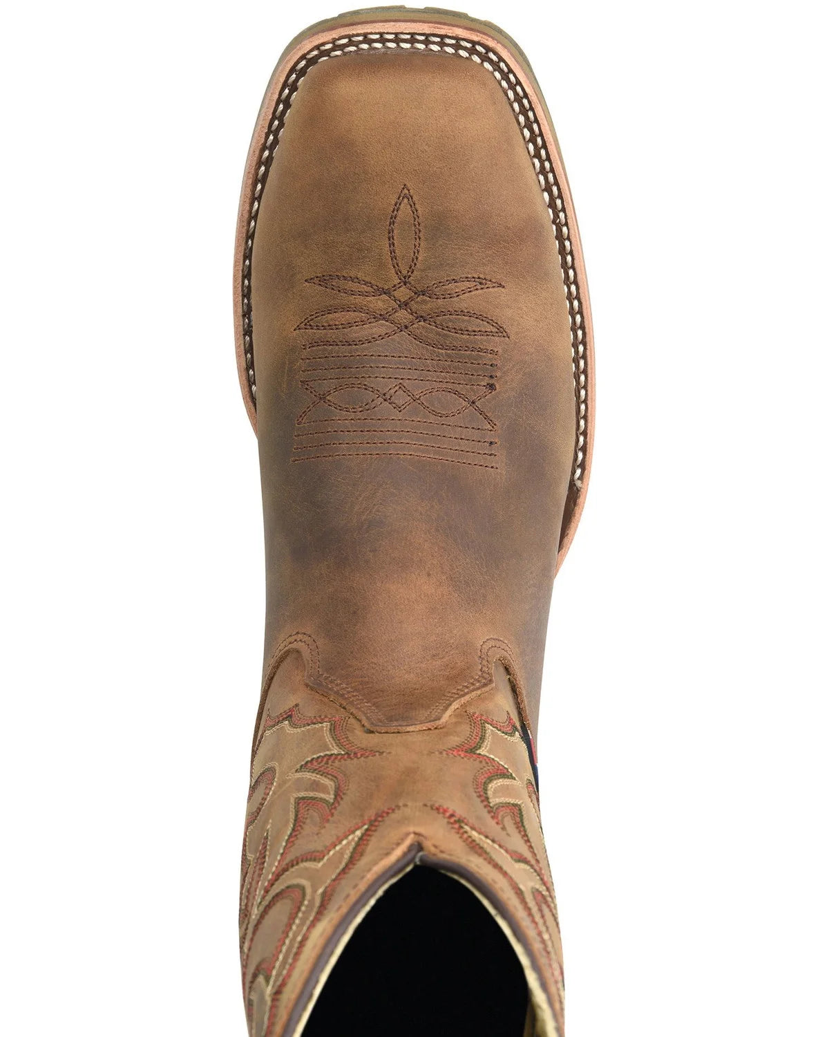 11 Inch Steel Toe Wide Square Roper Boots B534992