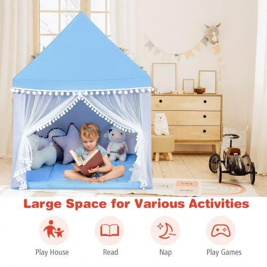 Blue Play Tent with Mat N5142