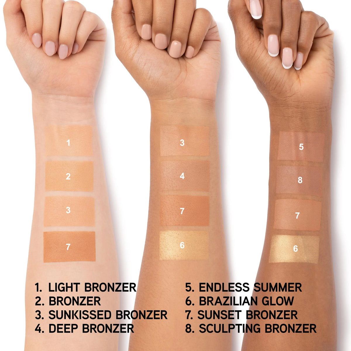 Murumuru Butter Bronzer Face Powder Makeup E810