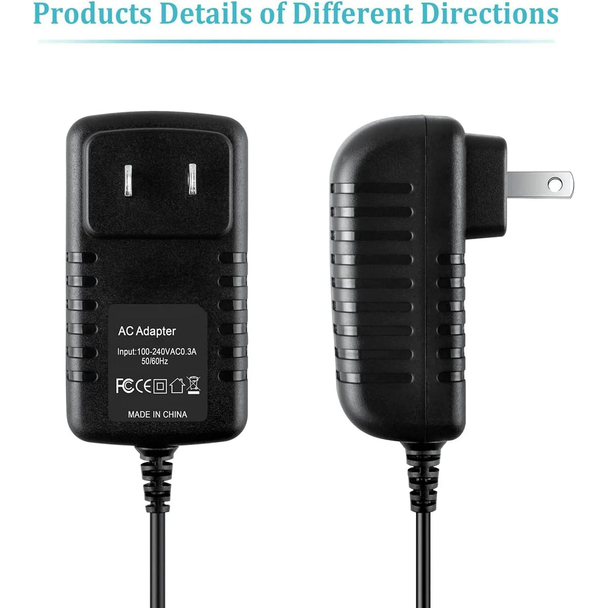 AC/DC Adapter Power Supply Cord J1378